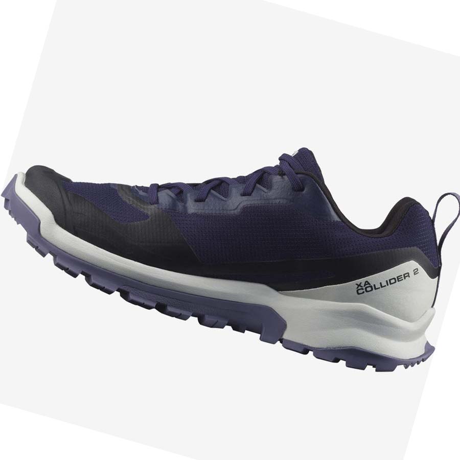 Tenis Para Trail Running Salomon XA COLLIDER 2 GORE-TEX Mujer Azules | MX 2761RVD